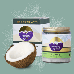 Organic CBD Coconut Oil for Dogs & Cats – 100mg Full Spectrum (5 fl. oz.)