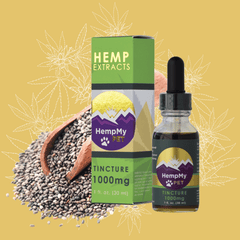 Organic Hemp Seed CBD Oil for Dogs – 1000mg Full Spectrum (1 fl. oz.)