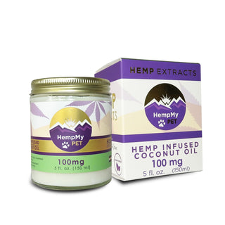 Organic CBD Coconut Oil for Dogs & Cats – 100mg...