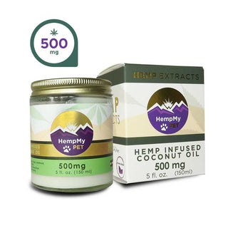 500mg Full Spectrum (5 fl. oz jar) infused in Coconut...