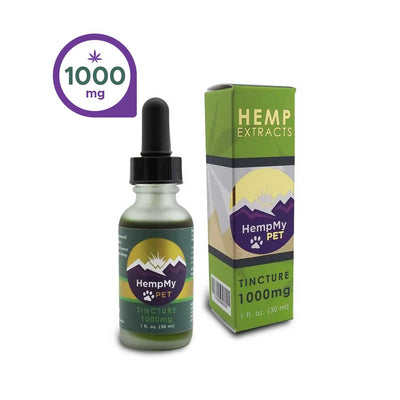 Organic Hemp Seed CBD Oil for Dogs – 1000mg Full Spectrum (1 fl. oz.)