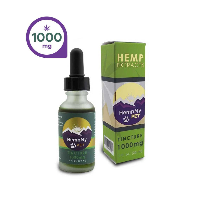Organic Hemp Seed CBD Oil for Dogs – 1000mg Full Spectrum (1 fl. oz.)